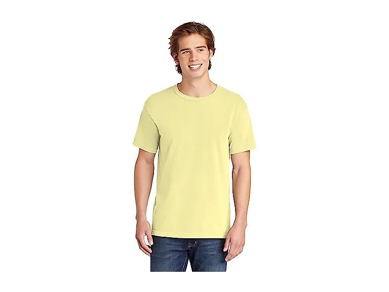 Comfort Colors Men (XL) Adult Short Tee Banana