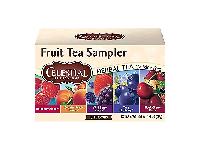 18CT Celestial Seasonings Fruit Tea Sampler