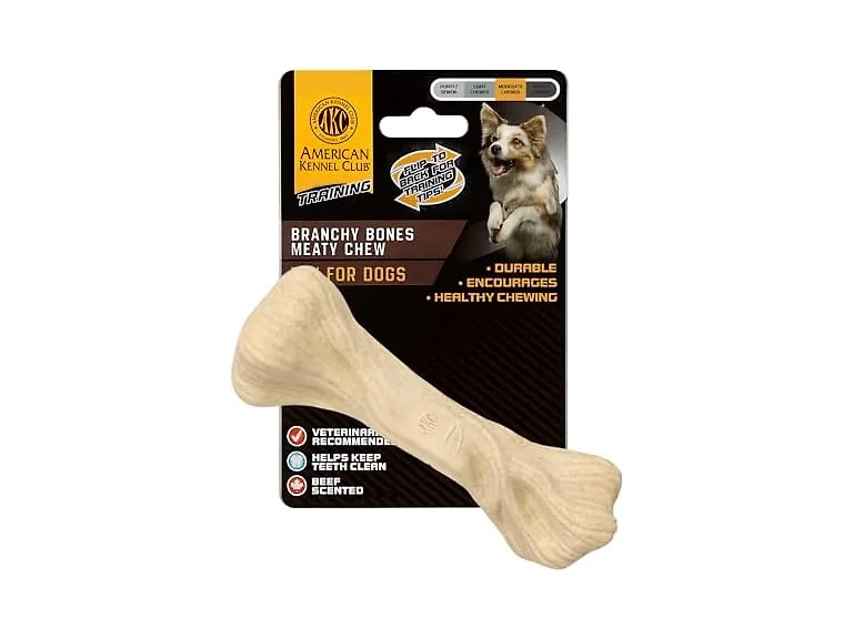 American Kennel Club Training Dog Chew Toy, Large Bone