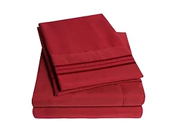 Classic Solid Microfiber Sheet Set