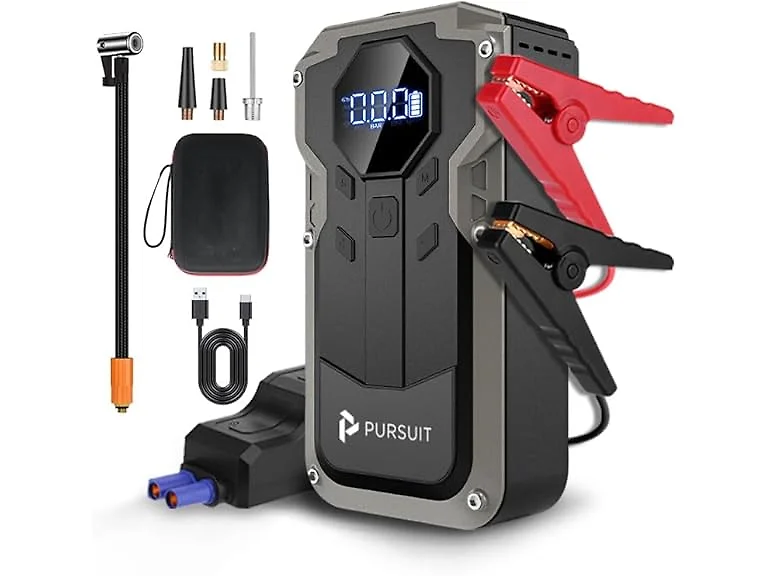 Pursuit R67 Jump Starter with Tire Air Compressor