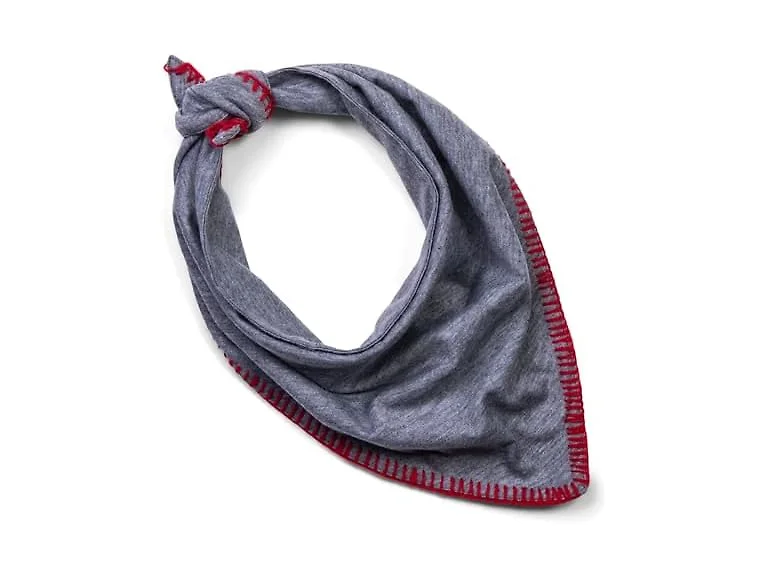 The Dodo Dog Bandana, Grey Marled; One Size F