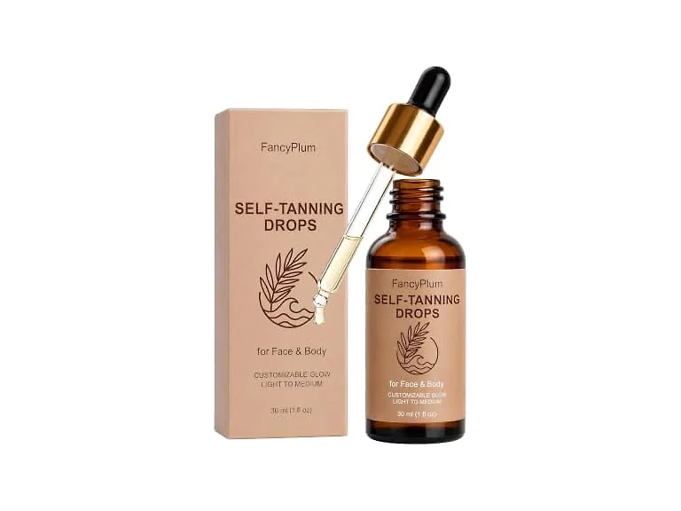 FANCYPLUM Self Tanning Drops for Face