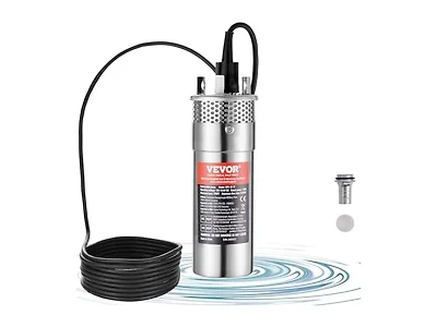 Solar Water Pump, 12V DC 120W Submersible Deep