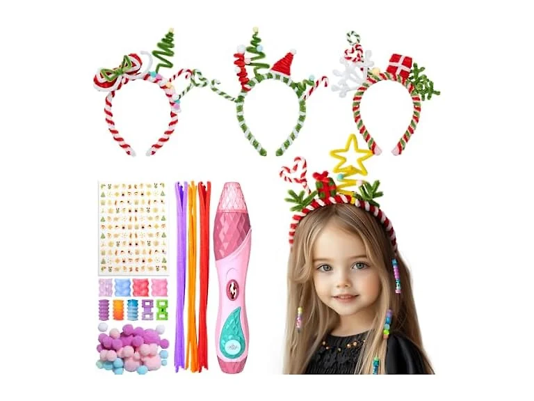 Girls Hair Braiding Vanity Set