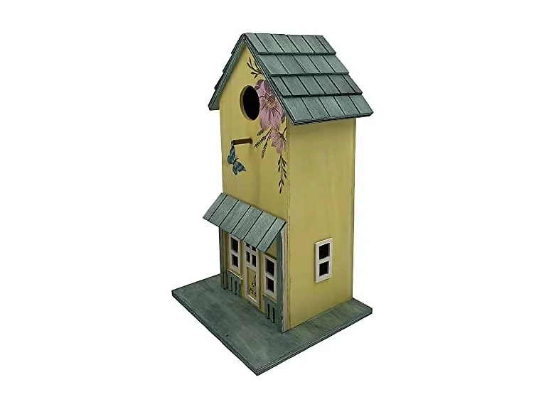 12" 2nd Story Cottage Birdhouse