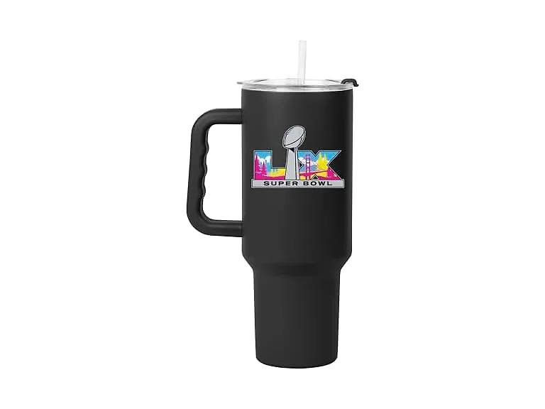 Fanmats Super Bowl 60 40oz Stainless Steel Tumbler