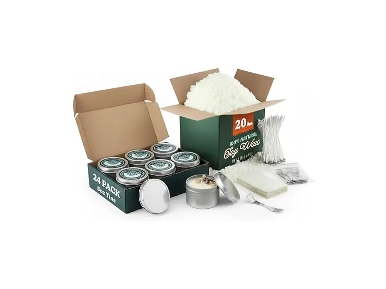 Hearth & Harbor 20lb Soy Wax Candle Kit