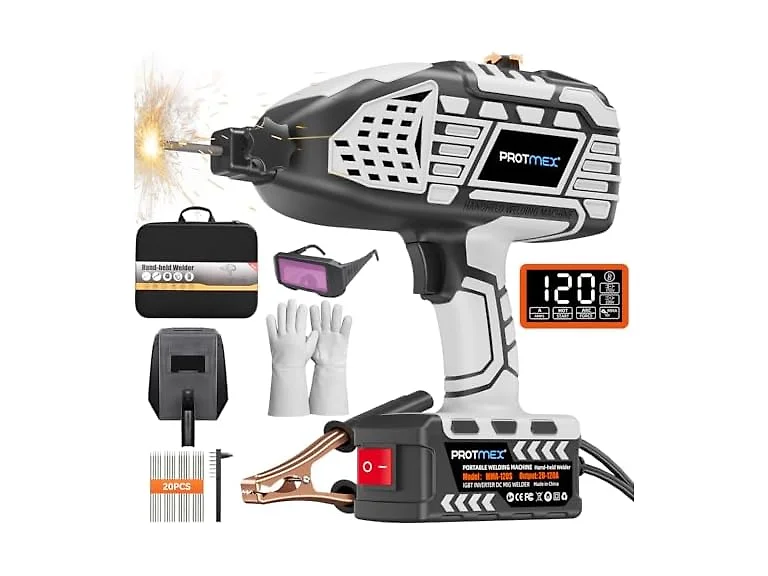 PROTMEX Digital Display Handheld Welder