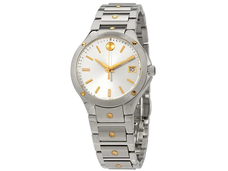 Movado Women's Swiss Se Gold Pvd & Watch 32mm