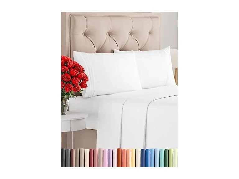 CGK 4 Piece Breathable Sheet Set- King