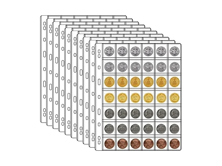 42 Pocket 10 Page Coin Pages