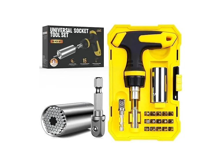 HANPURE Magnetic Ratchet Screwdriver Set