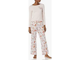 Amazon Essentials Disney | Marvel | Star Wars Women's Flannel Pajama Sleep Sets, Ultimate Princess - Womens, Medium