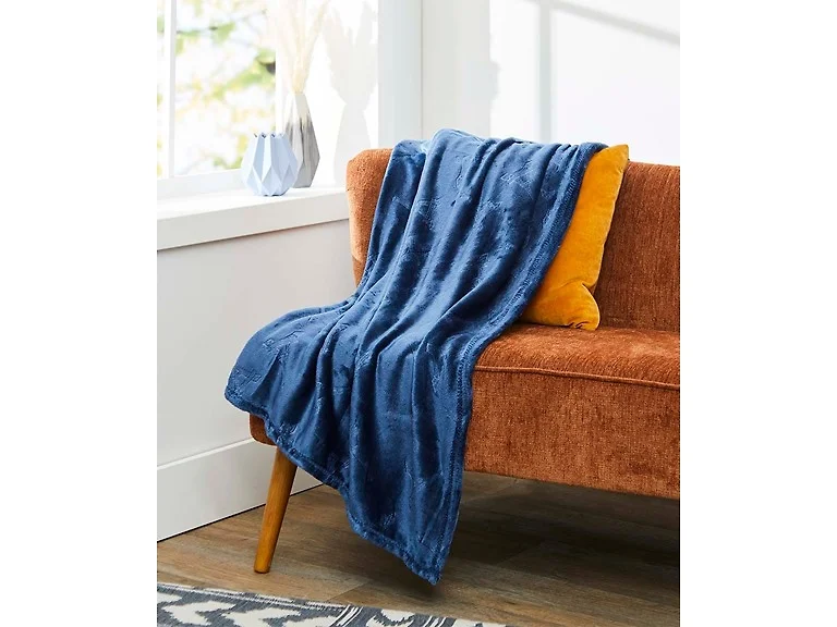 Eiffel Tower Embossed Throw