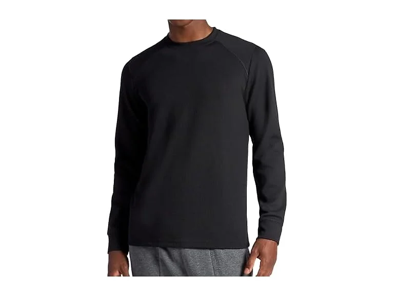 Gaiam Men Cozy Long Sleeve Crewneck Top