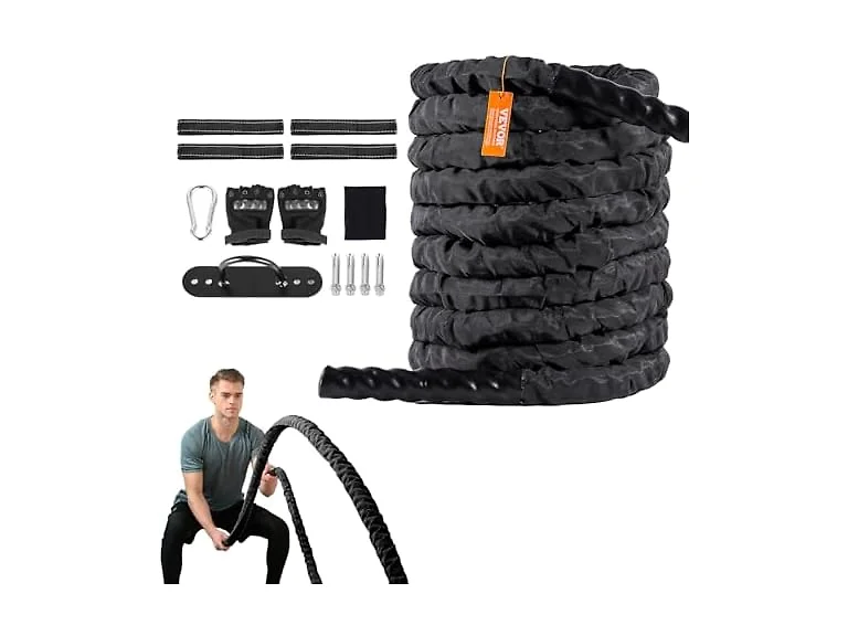 Battle Rope - 1.5 Inch Diameter 40Ft Length