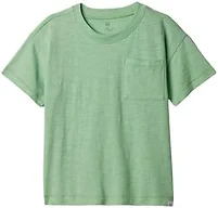 GAP Baby-Boys Short Sleeve Pocket T-Shirt, Meadow Green, 0-3 Months