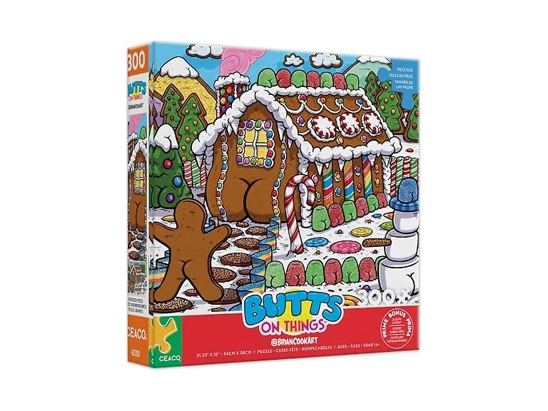 Gingerbread - 300 Piece Jigsaw Puzzle for Adults