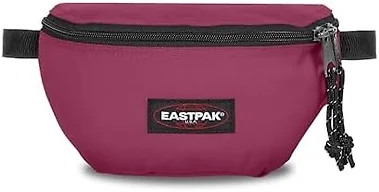 Eastpak Springer – 2L Waistpack with Main & Back Zipped Compartments, Adjustable Belt, Lightweight Design, Wine Burgundy