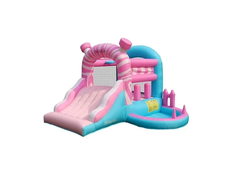 AirMyFun Pink Inflatbale Bounce House