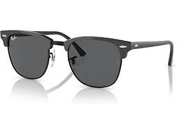 Ray-Ban RB3016 1367B1 49 49-21-145 Ray-Ban RB3016 Clubmaster Classic Square Sunglasses Black/Dark Grey Gradient