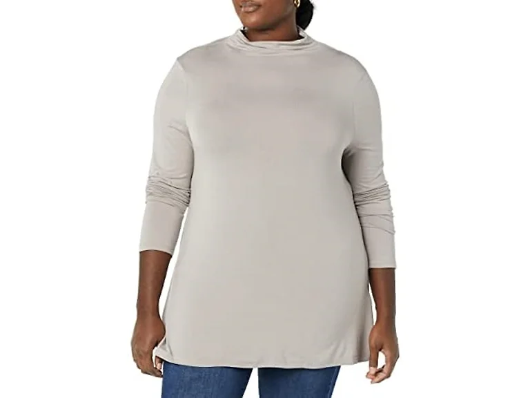 Amazon Essentials Women (XXL) Jersey Tunic Grey