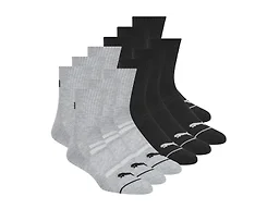 PUMA P601253 10-13 PUMA Men's 12-Pairs High Quarter Crew Soc