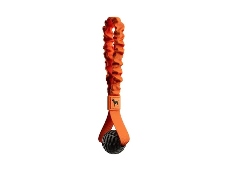 NOAH & PAW Luxury Dog Toy, TPU- Sling, Black