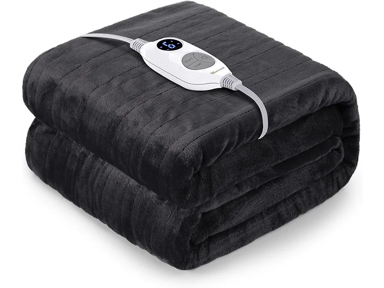 Warmrest Flannel Electric Heated Blanket, 62" x 84"