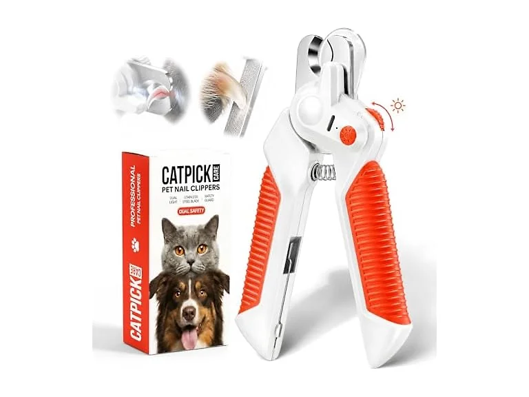 Dogs & Cats Nail Clippers with Light – Safety Guard