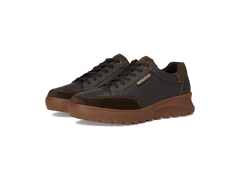 Mephisto Mens Flynn Dark Brown 8 Medium