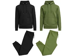 Studio JK LC-----Mens 2PK)  JK-2503  BK-OL  M Med