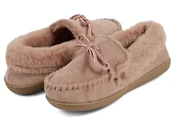 Floopi FLOOPI-410-PNK-S S Womens Microsuede Moccasin S
