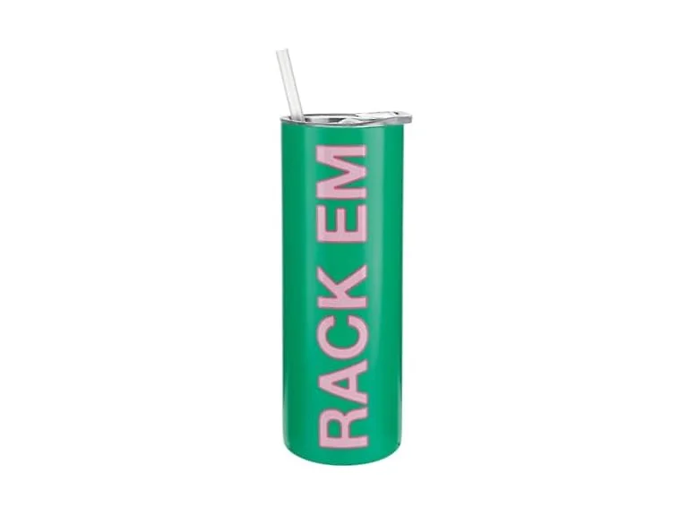 Slant Party Supplies - Skinny Travel Tumblers