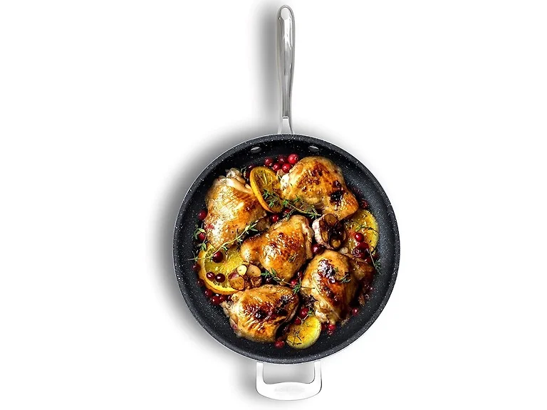 2-Pack Granitestone 14" Round Fry Pan