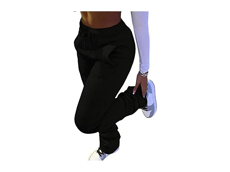 Shinfy Women (S) Stacked Fleece Sweatpants Joggers