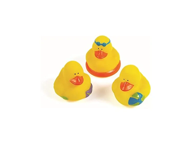 Fun Express Beach Theme Rubber Ducks
