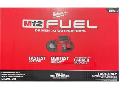 Milwaukee 2529-20 M12 FUEL 12V Compact Band Saw