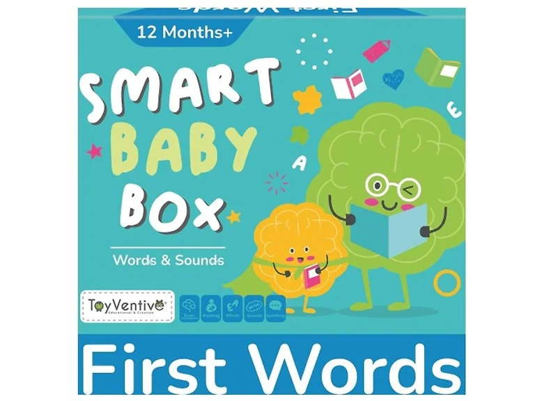 Toyventive Toddler's First Words Smart Baby Box Learning Set