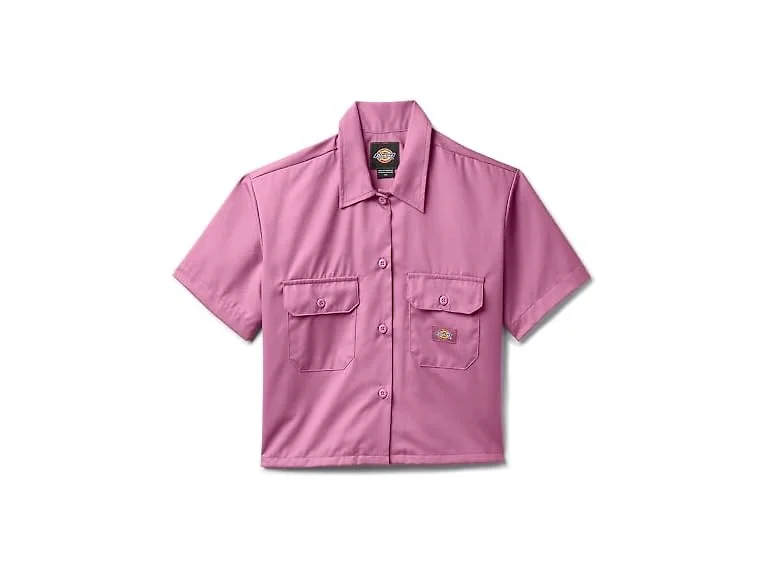 Dickies Women (XS) Ss Cropped Work Shirt