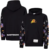 Bucketsquad Youth X Ultra Game NBA Officially Licensed Buckie Hoodie Sweatshirt, Phoenix Suns, Black, YXL