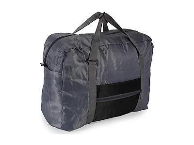 Foldable Lightweight Travel Weekender Duffle Bag Black