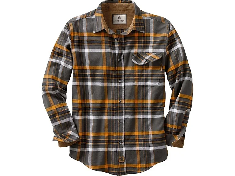 Legendary Whitetails Men Flannel Long Sleeve Shirt