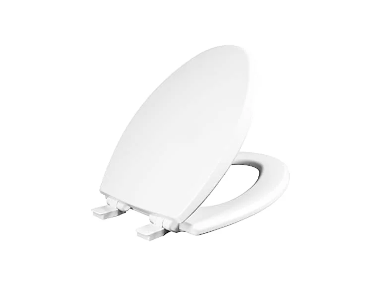 TOILET SEAT ELNG WOOD WH