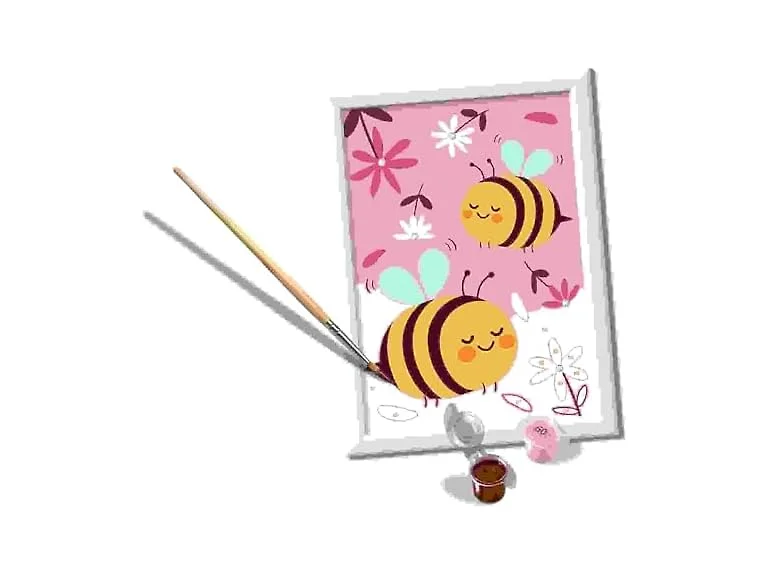 Ravensburger Creart Happy Bumblebees Paint by Numbers
