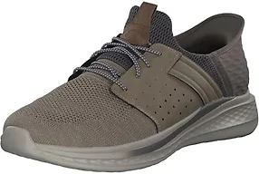 Skechers Men's Slade - Ocon Hands Free Slip-in Men's Casual, Beige, 9.5, Medium, US