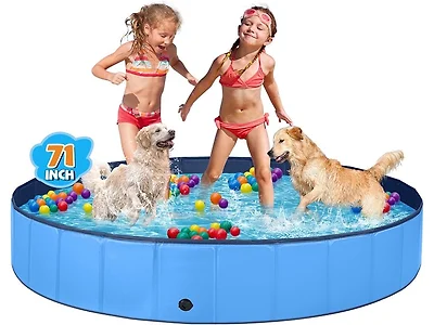 Jecoo Dog Pool Portable Bathing Tub