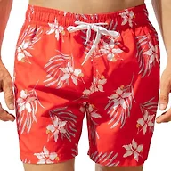 Kanu Surf Men's Monaco Swim Trunks (Regular & Extended Sizes), Cruzer Red, Medium
