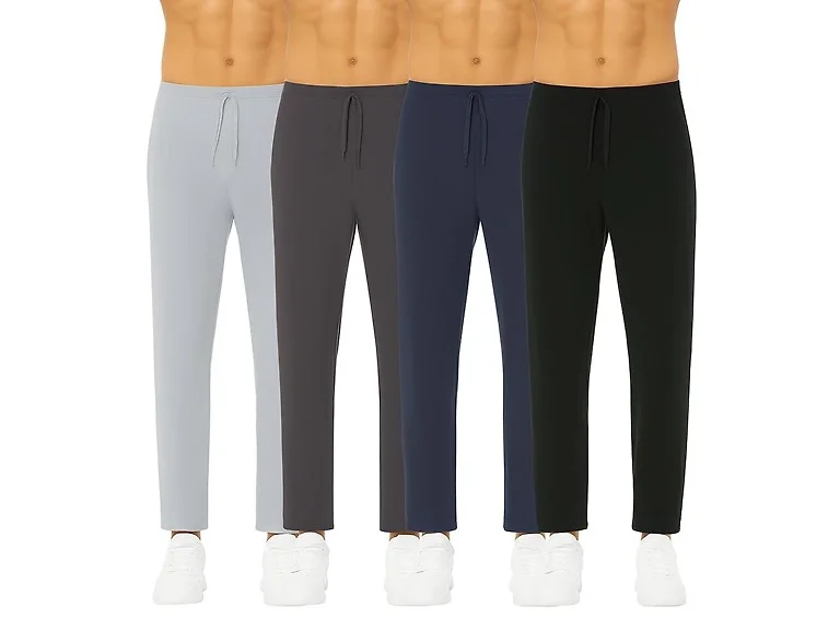 4Pk Asst Mens Butter Soft Lounge Pants